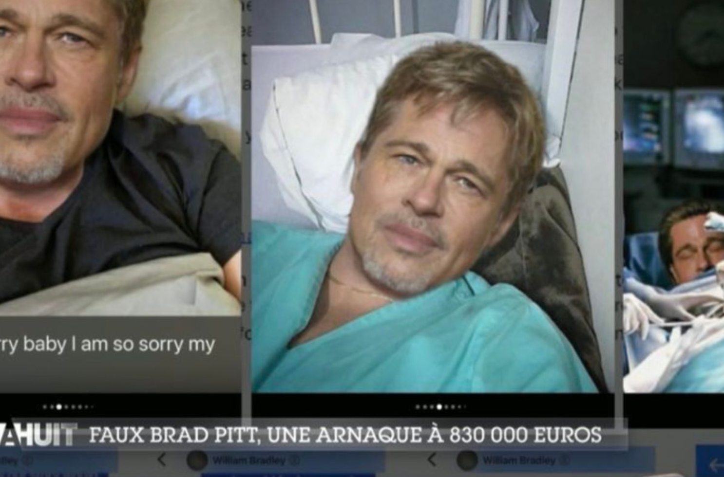 Capture decran 2025 01 13 122559 Séduite par un faux Brad Pitt, une Française se fait escroquer de 830 000 euros