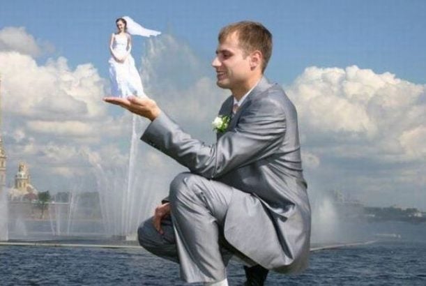 La mini mariée en photo