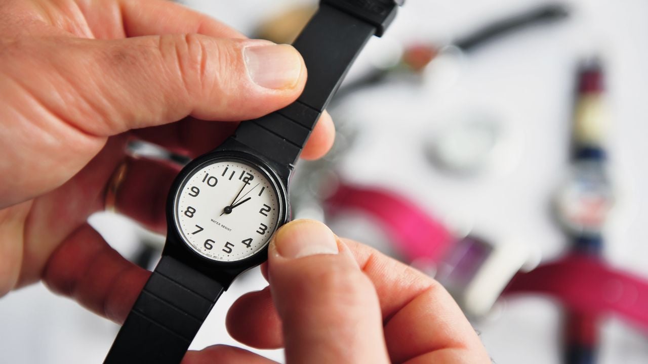 changement heure montre