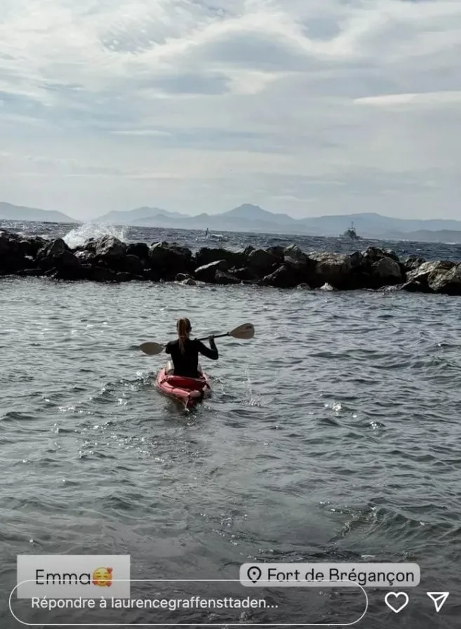 Vacances de la famille Macron en bateau