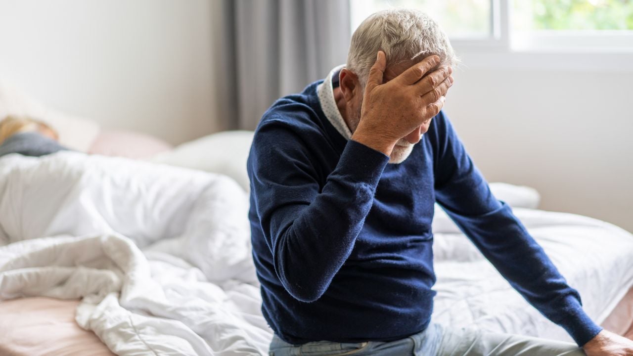 Personne âgée malade