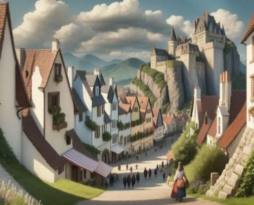 Un paysage hypnotisant