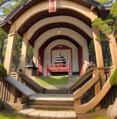 Une pagode circulaire