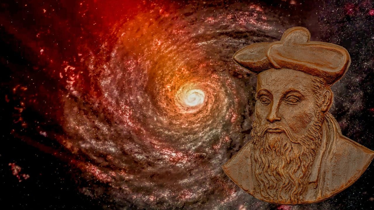 nostradamus tableau rouge