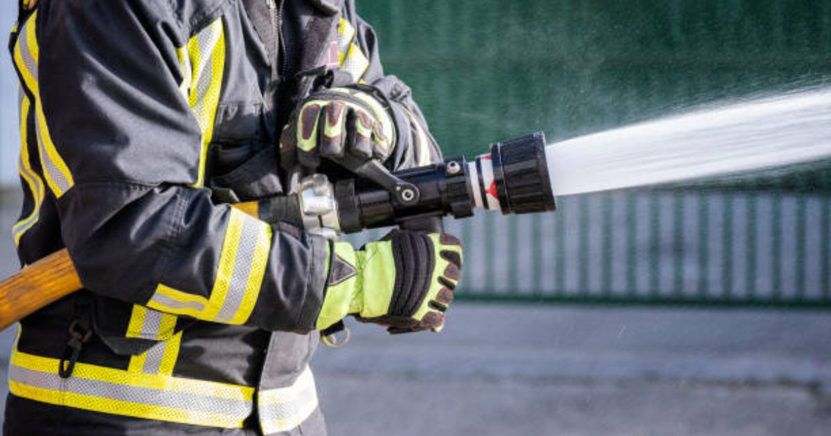 Intervention des pompiers